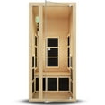 thumbnail image 4 of JNH Lifestyles Joyous 1 Person Infrared Sauna w/ Canadian Hemlock (Low EMF), 4 of 5
