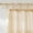 Striped Cream Yellow, variant on Sage Green Linen Bedroom Curtains 84 inches Long Striped, Tie Top Light Filtering Curtains Semi Sheer Linen Weave Window Drapes Privacy for Farmhouse, W52 x L84, 2 Panels