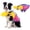 Purple, variant on Dog Life Jacket with Chin Float, Dog Life Vest with Chin Float, High Buoyancy Pet Swim Vest with Rescue Handle, Reflective Straps, Adjustable Fit for Boating, Swimming, Surfing, Pool, Beach
