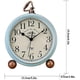 thumbnail image 3 of Table Clock, Vintage Non-ticking Table Desk Alarm Clock Battery Operated With Quartz Movement Hd Glass For Bedroom Living Room Kids (arabic) A, 3 of 4