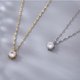 thumbnail image 4 of Hot 925 Sterling Silver Plated Necklace Versatile Single Sparkling AAA Zircon Clavicle Chain for Women Wedding Jewelry Wholesale, 4 of 5