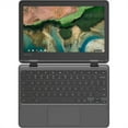 thumbnail image 3 of Restored Lenovo Chromebook 300e 11.6" Touch 4GB 32GB eMMC AMD A4-9120C 1.6GHz ChromeOS, Black, 3 of 12