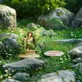 thumbnail image 4 of Sokhug Fairy Garden Statues Outdoor Decor Acrylic Garden Stakes for Outside Garden Yard Lawn Supplies Home Decor, 4 of 4