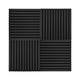 thumbnail image 5 of Espuma acústica 24 unids / pack Espumas acústicas de estudio Espuma de aislamiento acústico Paneles absorbentes de sonido Esponja insonorizada 30 * 30 * 2,5 cm / 12 * 12 * 1 pulg. Abody  Espuma acústica, 5 of 6