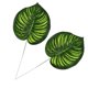 thumbnail image 5 of AURARMLET 2Ud Hojas Falsas De Color Verde Con Tallo De Acero Para Uso En, 5 of 6