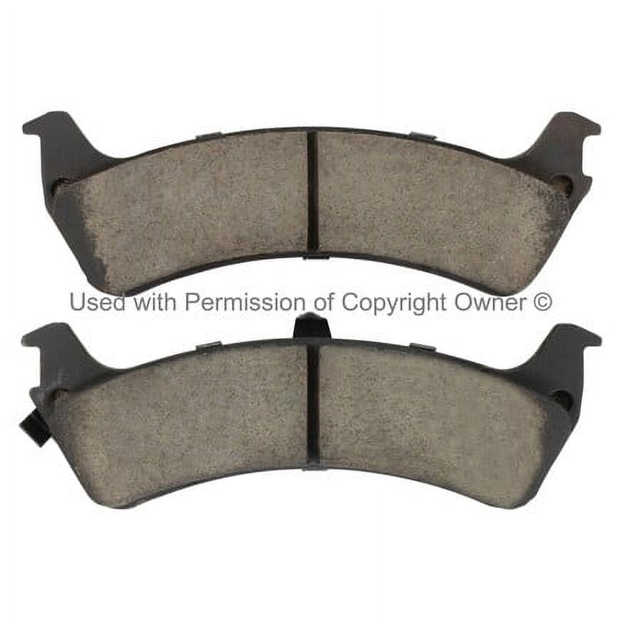 Mpa Electrical 1003-0667M Quality Built Disc Brake Pad Set   Black Series,