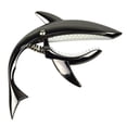 thumbnail image 3 of Coofit Guitar Capo Multi-purpose Creative Shark Metal Ukulele Capo Guitar Accessory, 3 of 9