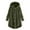 Army Green, variant on Winter Clearance 2023 Winter Coats for Women Plus Size Plus Size Button Plush Tops Hooded Loose Cardigan Wool Coat Winter Jacket