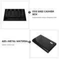 thumbnail image 5 of BESTYASH 1Pc Replacement Cash Holder Tray Black with Five Grids for Efficient Money Management, 5 of 5