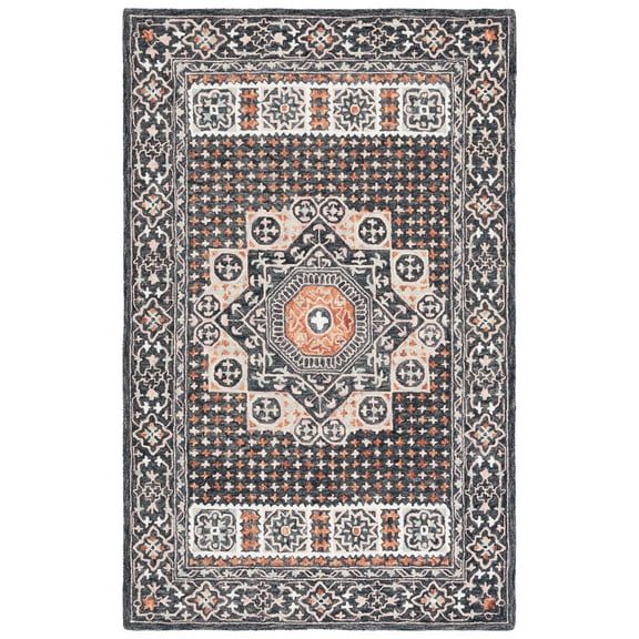 Safavieh  Handmade Aspen Eusebia Boho Wool Rug 5'  x  8' 5' x 8' Indoor,Handmade Rectangle