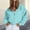 Light Blue, variant on IMENGL Womens oversized solid color sweatshirts pullover, Red XL, Size M-2XL