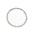 thumbnail image 2 of Midwest Design Imports Chicken Wire Wreath 11.75" Wht, 2 of 2