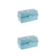 thumbnail image 3 of Toystoory Caja organizadora de pastillas Caja de almacenamiento de cosméticos para herramientas de gran capacidad Azul S 2piezas, 3 of 6