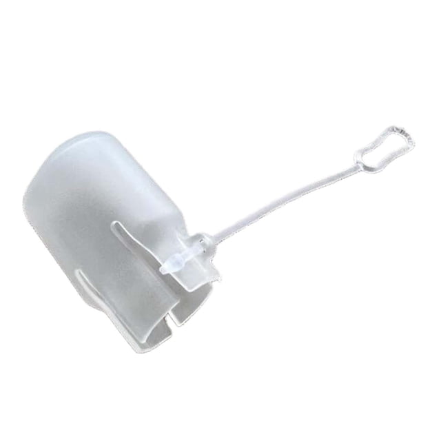 Protector de tapa de válvula de mordida para hidratación, funda antipolvo portátil para válvula de mordida para bolsa de agua. Blanco 1734 mm