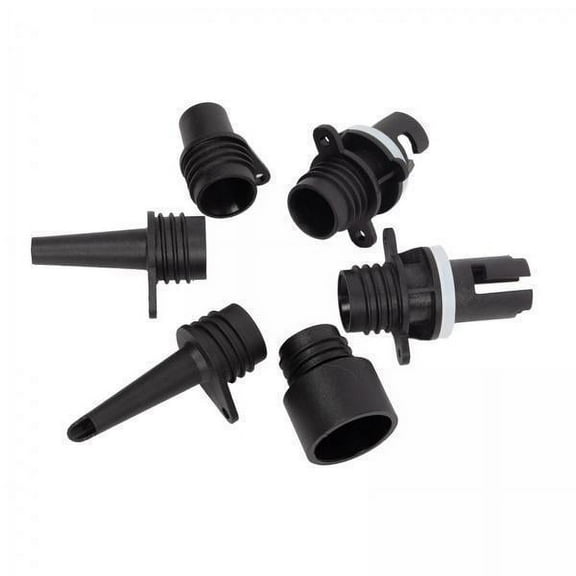 lacooooppia 2xBoat Pump Adaptor Inflatable Air Pump Connector Universal Valves Adapter