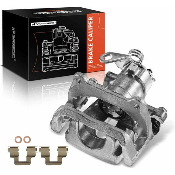 A-Premium Brake Caliper Compatible with Fiat 500 l4 1.4L 2012-2018 Rear Passenger Side