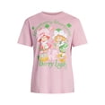 thumbnail image 5 of Strawberry Shortcake Women's St. Patrick's Day Berry Lucky Graphic Tee, Sizes XXS-XXL, 5 of 5