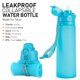 thumbnail image 2 of Botella de agua plegable TakeToday de silicona plegable de 600 ml, 2 of 8
