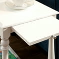 thumbnail image 6 of Furniture of America Slade Transitional Wood End Table with Tray in White, 6 of 8