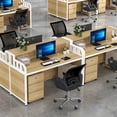 thumbnail image 3 of Luxury Organizer Office Desk Minimalist Study Unique High Quality Computer Desks Cute Executive Bureau Meuble Desk Furniture My Lux Decor Round, 3 of 28