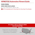 thumbnail image 6 of VIPMOTOZ Smoke Red Lens OE-Style Tail Light Lamp Assembly For 2002-2005 Ford Explorer - LED Backup Bulbs Included, Driver & Passenger Side, 6 of 6
