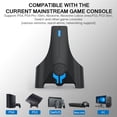 thumbnail image 3 of Adaptador De Ratón Para Teclado, Compatible Con Conector De Auriculares De 3,5 Mm, Caja Convertidora De Controlador De Botón Personalizado Para Ps4, Xbox One, Accesorios De Interruptor Serendint EL013534-01, 3 of 5