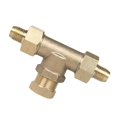 thumbnail image 4 of Acoplamiento de conector en T igual en forma de vías de rosca de montaje de tubería de 1 pieza 3 kusrkot Manguera de lavado de presión, 4 of 7