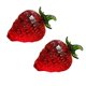 thumbnail image 5 of LUVCLS Figura de fruta de cristal con forma de fresa, piña, uva, vidrio soplado a mano, regalo decorativo /ъ, 5 of 6