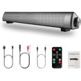thumbnail image 1 of Reproductor Bluetooth,Altavoz Inalámbrico Bluetooth, con Conexión AUX/TF Sonido Envolvente Estéreo de 360, Reproducción Manos Libres, ,Minisistema de Audio para TV,Altavoces de Cine en Casa (Plata), 1 of 7
