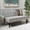 White+Grey, variant on 50" Teal Upholstered Loveseat, Modern Fabric Sofa for Living Room, Solid Wood Frame, Comfortable 2-Seater Couch, Elegant Contemporary Home Seating