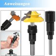 thumbnail image 3 of Engraving Machine Extension Rod, 8 Mm Shank Milling Extension Rod, Woodworking Cnc Milling Collet Extension Rod Trimming Engraving Machine Extension D, 3 of 4
