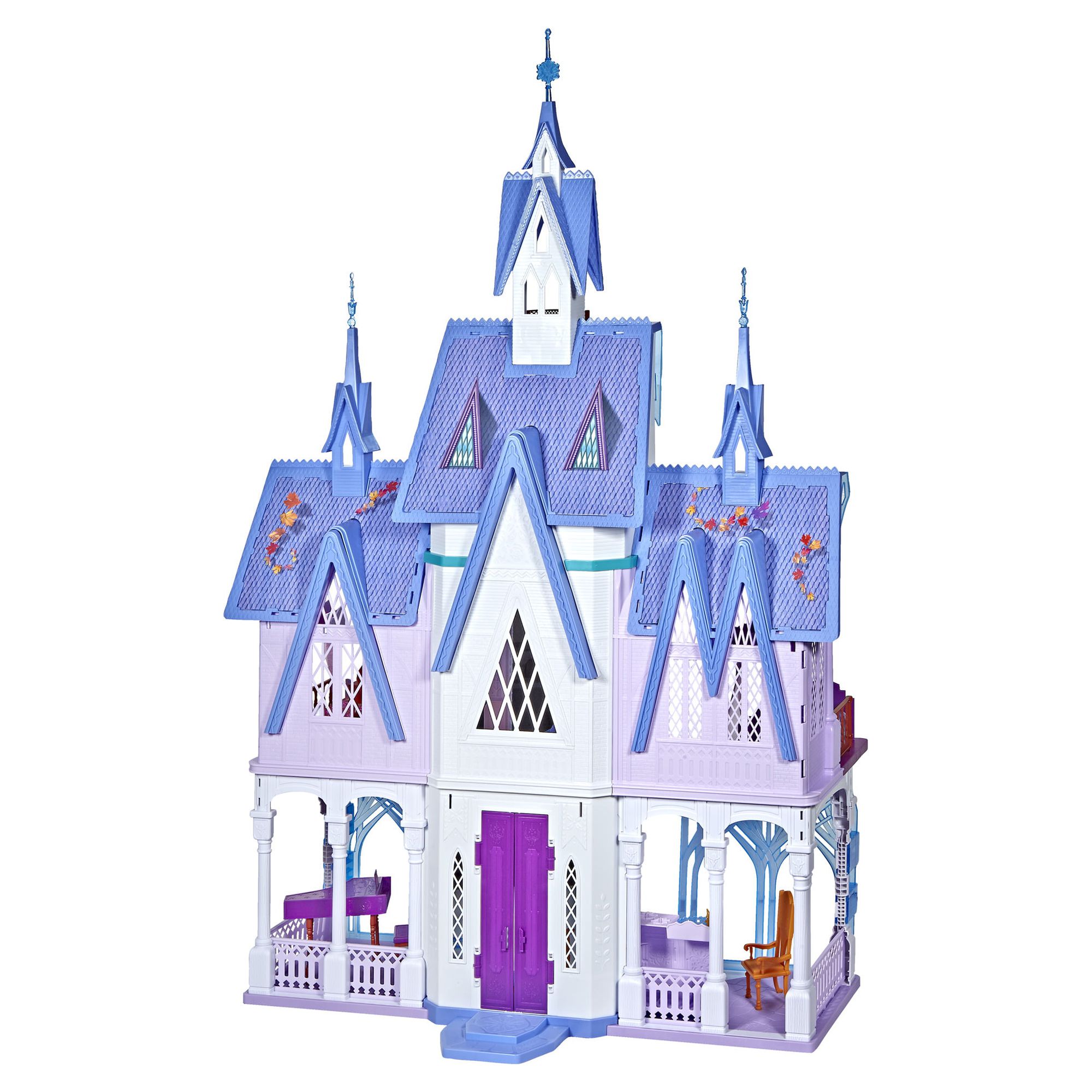 Disney Frozen 2 Ultimate Arendelle Castle Playset, Lights, Moving Balcony, 5x4 Ft. - image 2 of 26
