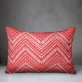 thumbnail image 2 of Creative Products Boho Chevron Coral 14x20 Indoor / Outdoor Pillow, 2 of 2