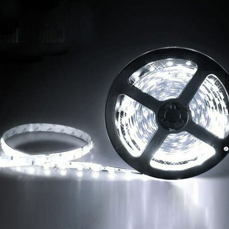 

Tiitstoy 12V 5M SMD 3528 300LED Non Waterproof Flexible Warm Cool White Fairy Strip Light