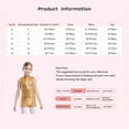 thumbnail image 6 of iiniim Kids Girls Sequins Sleeveless Short Jumpsuit Ballet Dance Biketard Gymnastics Leotard Unitard Red 16, 6 of 6
