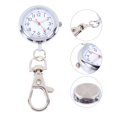 thumbnail image 3 of MasteelfCA 1pc Practical Quartz Pocket Watch Keychain Alloy Large Dial Nurse Pocket Watch, 3 of 8