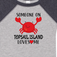 thumbnail image 4 of Inktastic Someone on Topsail Island Loves Me Boys or Girls Baby Bodysuit, 4 of 5