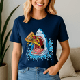 thumbnail image 5 of Pizza Eating Shark Kids Boys Food Lovers Jawsome Tee, Funny Shirt, 5 of 5