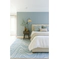 thumbnail image 2 of Rug Branch Nomad Modern Abstract Indoor Area Rug, Blue Beige - 6'x9', 2 of 7