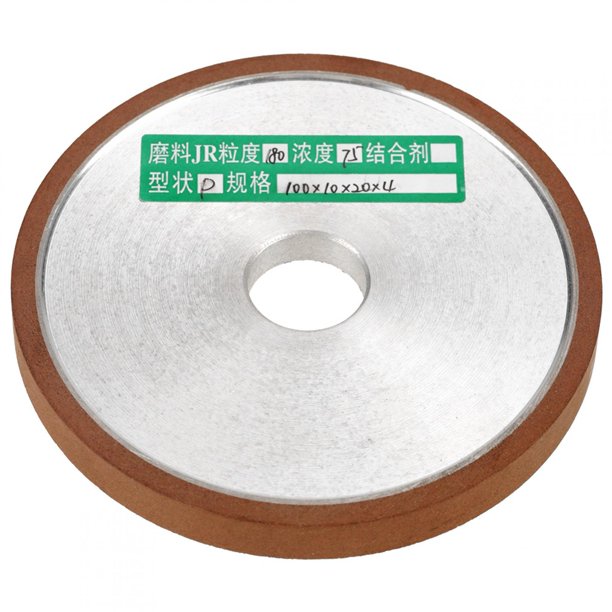 Disco de pulido de resina de diamante de 100 x 20 x 10 mm para amoladora de corte, grano 180