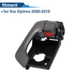 thumbnail image 4 of Mango de puerta interior del lado del conductor delantero y del lado del pasajero trasero izquierdo para Kia Optima 2006-2010, mango de puerta interior No.826102G000, gris negro, 1 pieza, 4 of 6