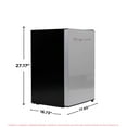 thumbnail image 6 of Frigidaire, 2.5 Cu. Ft. Compact Refrigerator, Platinum, 6 of 12