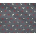thumbnail image 4 of oneOone Cotton Flex Fabric Hash Sign Kasuri Print Fabric By Yard 40 Inch Wide, 4 of 4