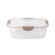 thumbnail image 1 of Recipientes de almacenamiento de alimentos miniatura 2000ML, grado alimenticio, hermético, apto para microondas, transparente, para verduras, productos horneados, refrigerios, hogar, picnic, viaje, or, 1 of 2