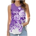 thumbnail image 1 of Débardeur pour Femmes Imprimé Pull-Over Mode Décontracté Col Rond, 1 of 3