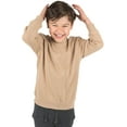 thumbnail image 2 of Leveret Kids Long Sleeve Sweatshirt Beige 8 Year, 2 of 4