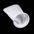 thumbnail image 5 of Uxcell 3D Honeycomb Filter Sock 4 Inch 4 Pack Fish Tank Mesh Bags Pool Skimmer Basket, White, 5 of 5