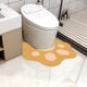 thumbnail image 5 of Alfombras de baño, alfombras para sala de estar, alfombra de área, alfombra de baño, alfombra de inodoro con lindo patrón de patas de gato, alfombra de baño con forma de huella de gato, alfombra imper, 5 of 6