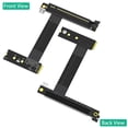 thumbnail image 2 of Adapter cable M.2 NVME to PCIE X16 adapter graphics card extension cable 90 degree PCI Express 3.0 16X to, 2 of 5
