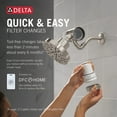 thumbnail image 2 of Delta 5Rc100 Clarifi Replacement Shower Filter 2Pk, 2 of 4